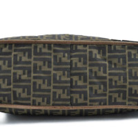 Fendi Schoudertas Canvas in Bruin