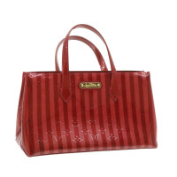 Louis Vuitton Whilshire in Pelle verniciata in Rosso