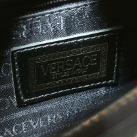 Versace Tote bag Lakleer in Zwart