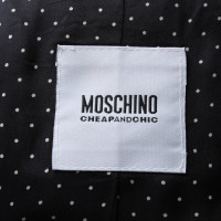Moschino Blazer en Coton en Noir
