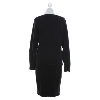 Hermès Cashmere dress in black