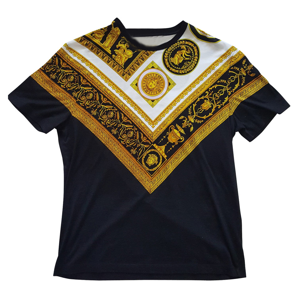 Gianni Versace Top en Coton en Noir