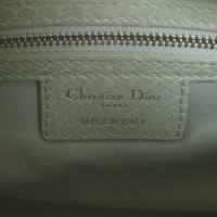 Christian Dior Lady Dior Medium in Pelle in Verde