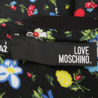 Moschino Love Top con motivo floreale