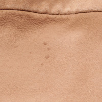 Drykorn Jacke/Mantel aus Leder in Beige