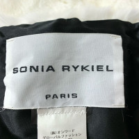 Sonia Rykiel Echarpe/Foulard en Fourrure en Blanc