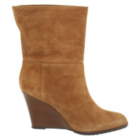 L.K. Bennett Ankle boots Suede in Brown