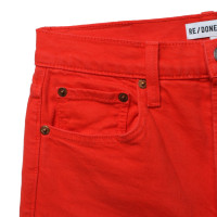 Altre marche RE / DONE - Jeans di cotone rosso