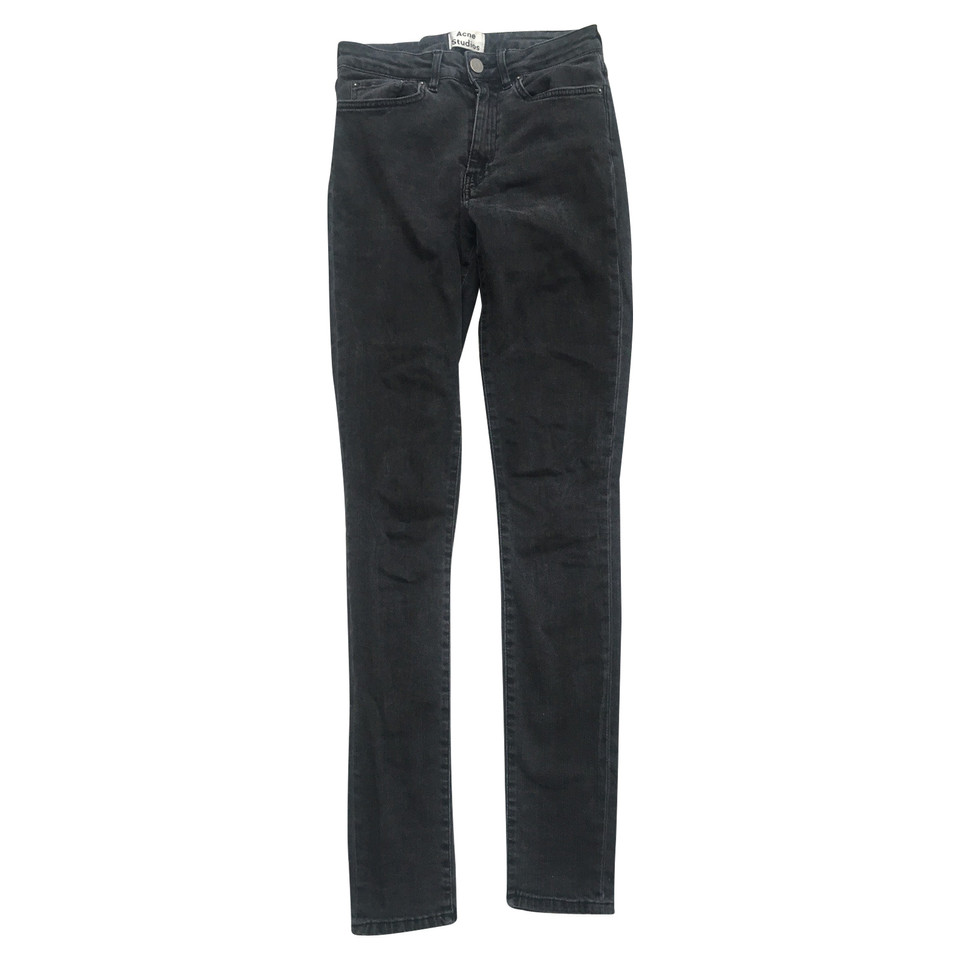 Acne Jeans aus Baumwolle in Schwarz