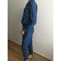 Vanessa Bruno Jumpsuit aus Baumwolle in Blau