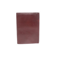 Aigner Bag/Purse Leather in Bordeaux