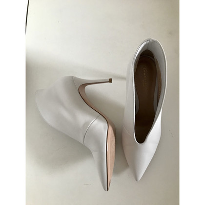 Gianvito Rossi Bottines en Cuir en Blanc