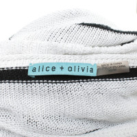 Alice + Olivia Sweater in black and white