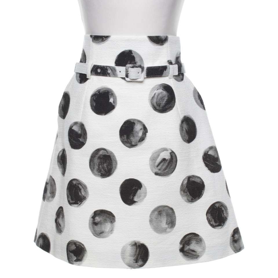 Dolce & Gabbana skirt with dots pattern