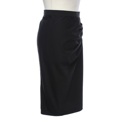 Max Mara Jupe en Laine en Noir