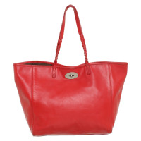 Mulberry Shopper aus Leder in Rot