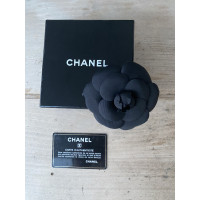 Chanel Accessoire aus Seide in Schwarz