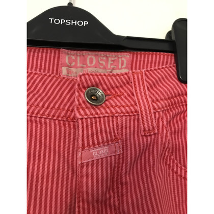 Closed Jeans Cotton in Red