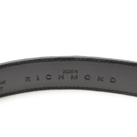 John Richmond Gürtel aus Leder in Schwarz