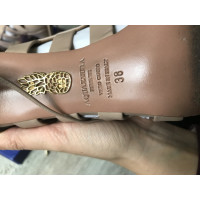 Aquazzura Sandalen aus Leder in Nude