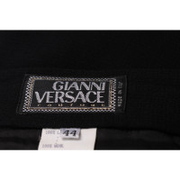 Gianni Versace Jupe en Laine en Noir