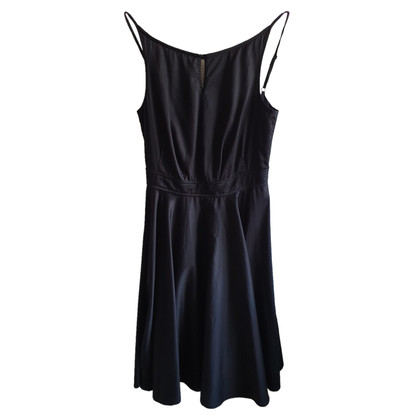 Tara Jarmon Kleid aus Baumwolle in Schwarz