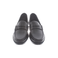 Saint Laurent Slippers/Ballerinas Leather in Black