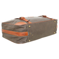 Mulberry Suitcase with leather details