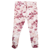 J Brand trousers with a floral pattern