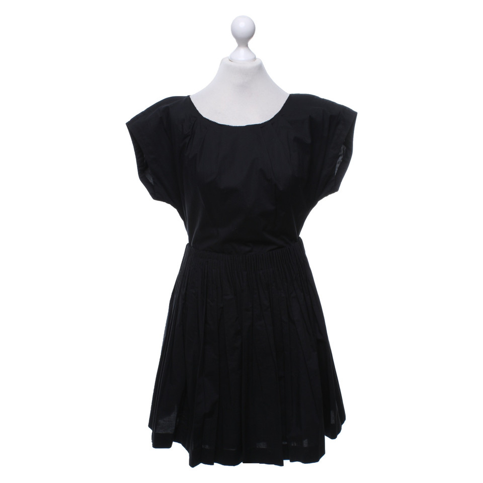 3.1 Phillip Lim Kleid aus Baumwolle in Schwarz