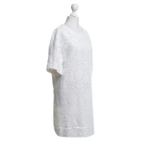 Chloé Spitzen-Kleid in Weiß