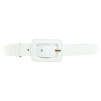 Chanel Belt Leather in White