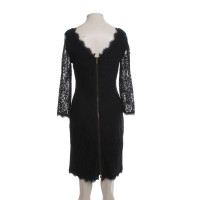 Diane Von Furstenberg Lace dress in black
