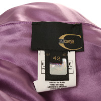 Just Cavalli Purple silk dress
