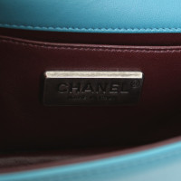Chanel "Boy Bag" in Petrol