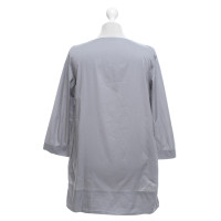 Cos Katoenen blouse in grijs
