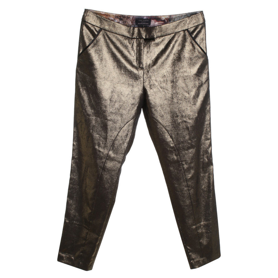 Ted Baker trousers in gold