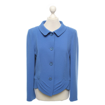 Rena Lange Jacket/Coat Wool in Blue