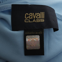 Roberto Cavalli camicia oversize in azzurro