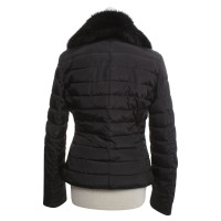 Armani Jeans Jacket with fake fur trim