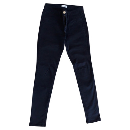 Max & Co Trousers Cotton in Blue