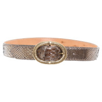 Reptile's House Ceinture en cuir de serpent