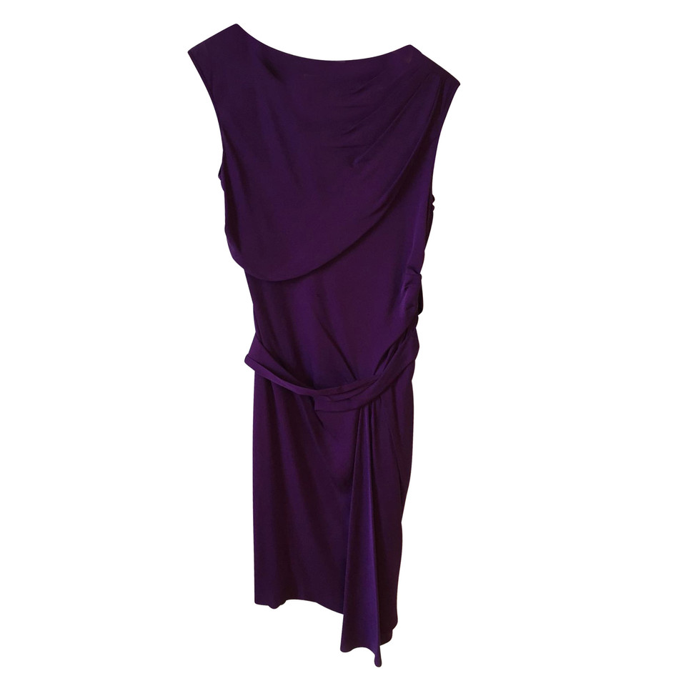 Diane Von Furstenberg Kleid aus Seide in Violett