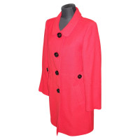 Piu & Piu Coat in red wool