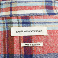 Isabel Marant Etoile Camicetta con pattern plaid