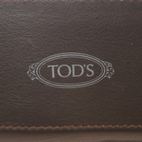 Tod's Leather handbag in dark brown