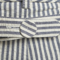 Chloé Striped pants in blue/white 