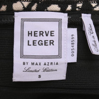 Hervé Léger Abendkleid mit Jacquard-Muster