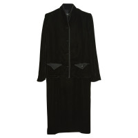 Chanel Giacca/Cappotto in Seta in Nero