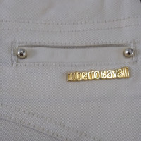 Roberto Cavalli Skirt Cotton in Cream